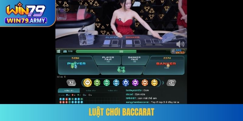 Luật chơi baccarat